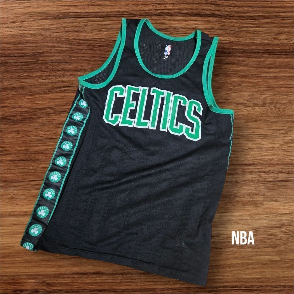 NBA Black and Green Tank Jersey